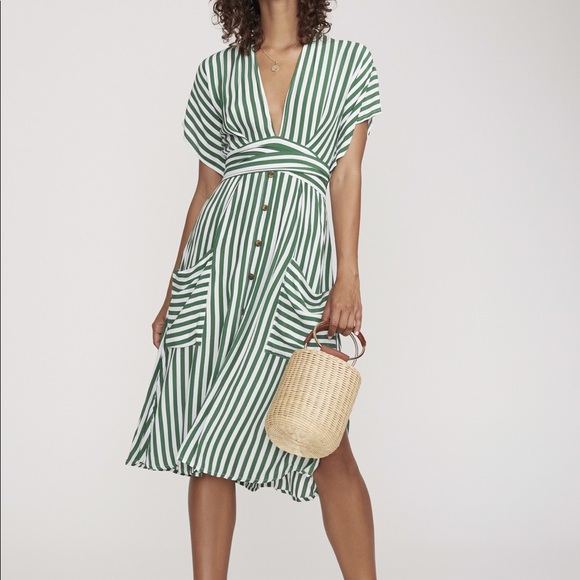 Faithfull the Brand Dresses & Skirts - Faithfull the Brand ZEUS STRIPE MILAN DRESS